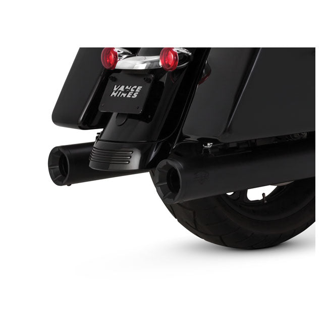 Vance & Hines 4" Eliminator 400 Slip-on Mufflers. Black – 2017–2026 FLT/Touring. Requires…