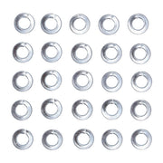 Gardner-Westcott Zinc Lockwasher, 1/4 Inch - 25 Pack