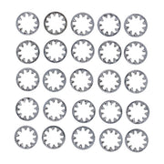 Gardner-Westcott Zinc Int. Lockwasher, 1/4 Inch - 25 Pack