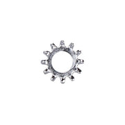 Gardner-Westcott Chrome External Lockwasher, #12 - 25 Pack