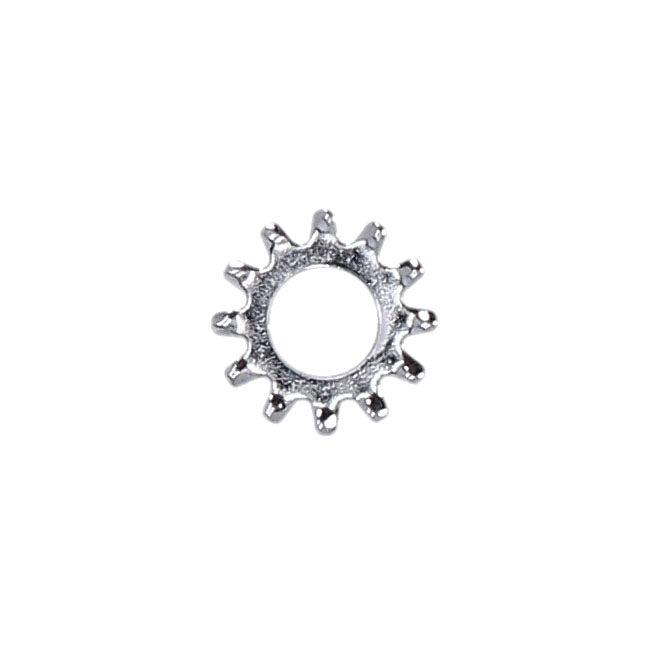 Gardner-Westcott Chrome External Lockwasher, #12 - 25 Pack