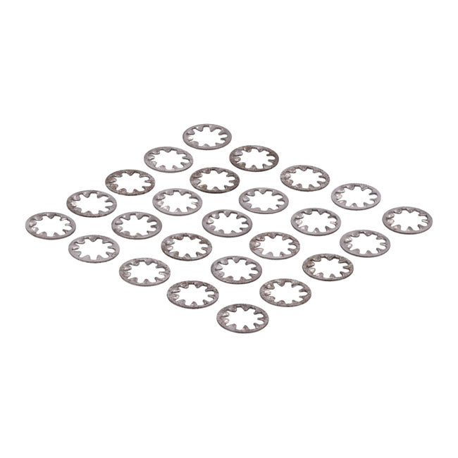 Gardner-Westcott SS Int. Lockwasher, 1/4 Inch - 25 Pack