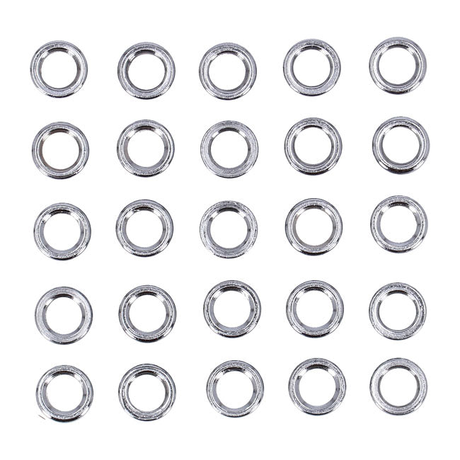 Gardner-Westcott Chrome Spacers - 25 Pack – 5pk - 501565