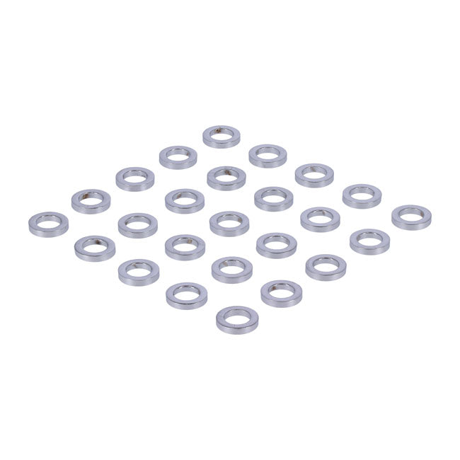 Gardner-Westcott Head Bolt/Cyl.Base Washer, Chrome - 25 Pack