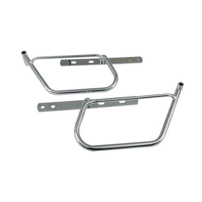 Longride Saddlebag Holder. Chrome – 1982–2022 XL Sportster