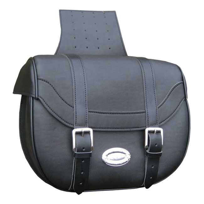 Longride Univ. Iparex Saddlebags CIL2037. Black Smooth – Universal