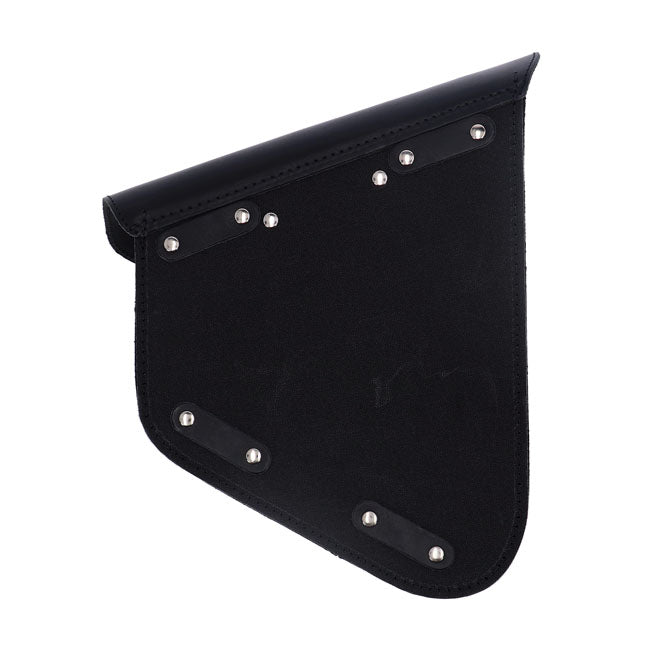 Longride Swingarm Bag. Smooth, Black Leather – 1984–2017 Softail