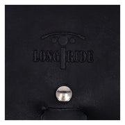 Longride Swingarm Bag. Smooth, Black Leather – 1984–2017 Softail