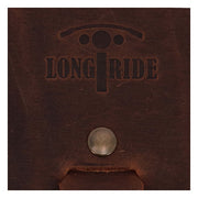 Longride Swingarm Bag. Smooth, Brown Leather – 1984–2017 Softail