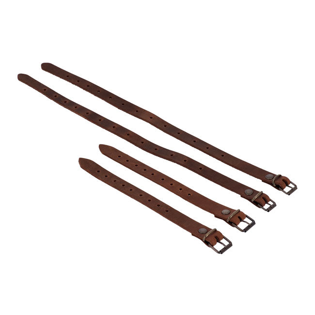 Longride Swingarm Bag. Smooth, Brown Leather – 1984–2017 Softail