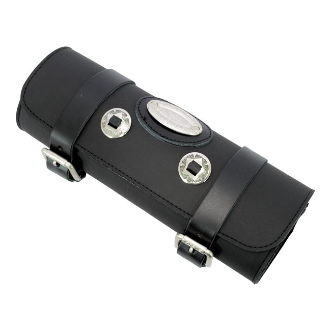Longride Genuine Leather Tool Roll 2.8L. Smooth Black – Universal