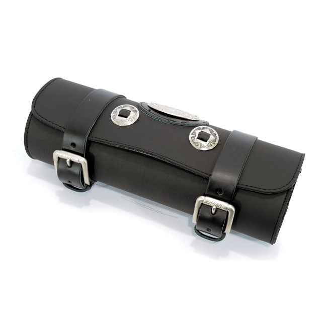 Longride Genuine Leather Tool Roll 2.8L. Smooth Black – Universal