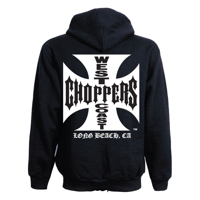 West Coast Choppers Wcc Og Classic Zip Hoodie Black