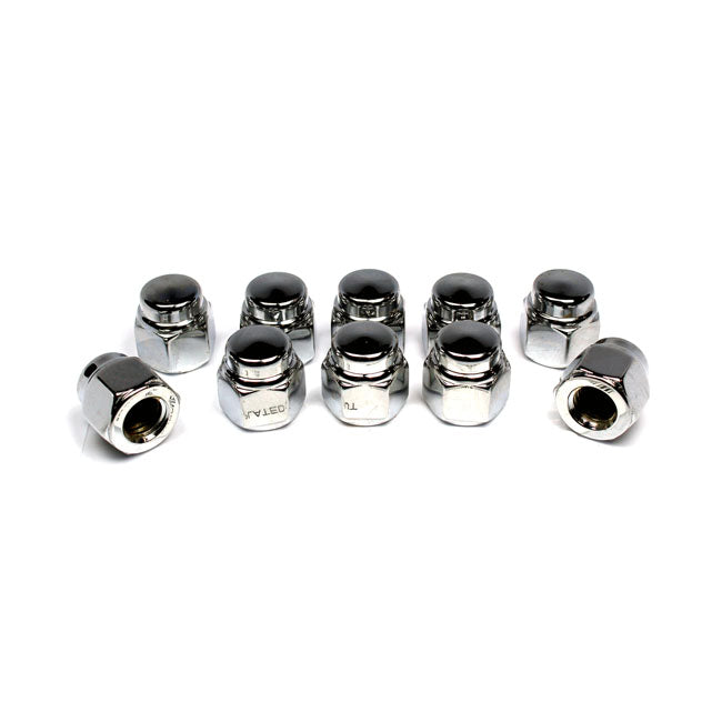 Colony Cap Nuts 7/16-14 Chrome Plated – Universal