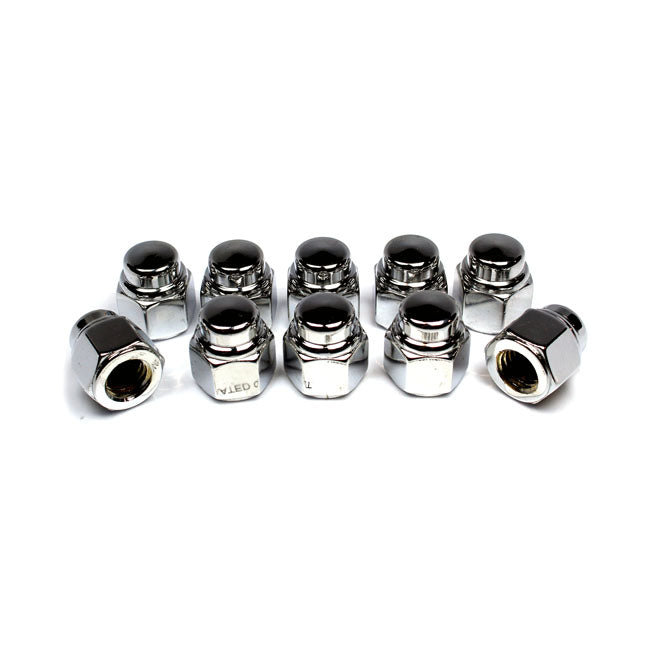 Colony Cap Nuts 1/2-13 Chrome Plated – Universal