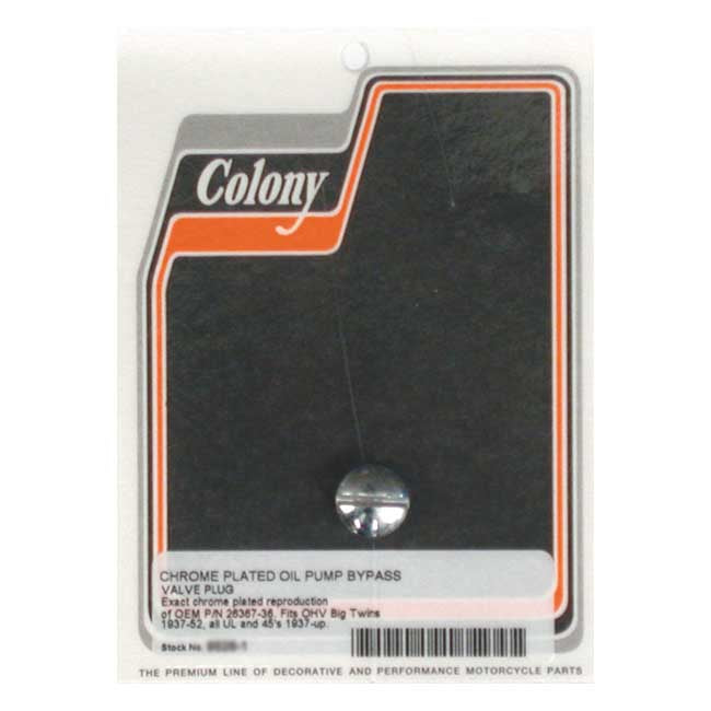 Colony Oil Pump – 1936–1952 Big Twin OHV & Flathead…
