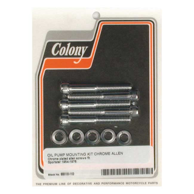 Colony Oil Pump Mount Kit Allen – 1954–1976 XL Sportster
