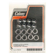 Colony Cyl Base Nut Kit – 1957–1985 XL Sportster; 1929–1973 45" SV