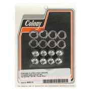 Colony Cyl Base Nut Kit – 1957–1985 XL Sportster; 1929–1973 45" SV