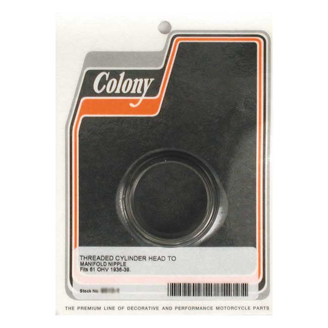 Colony Manifold Inlet Nipple – 1936–1939 61" Knucklehead