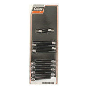 Colony Sportster Rocker Box Bolt Kit. Cap Style, Chrome – 1977–1985 XL Sportster
