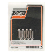 Colony Tappet Block Mount Kit. OEM Style, Chrome – L1976–1984 Shovelhead; 1984–1999 Evo Big…