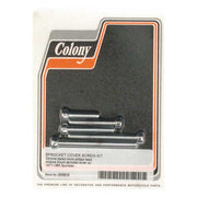 Colony Sprocket Cover Mount Kit. Chrome – 1977–1980 XL Sportster