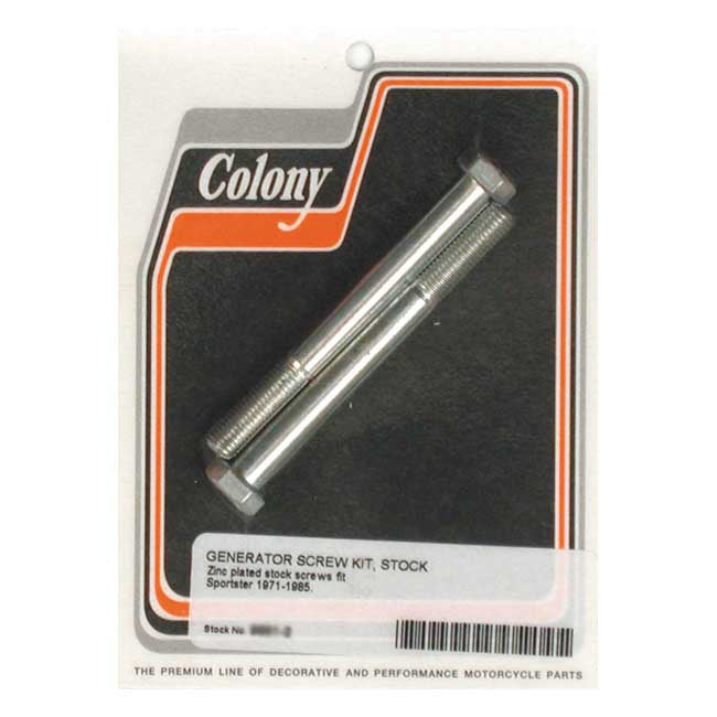 Colony Generator Mount Kit. Zinc. OEM Style – 71-E84 XL Sportster