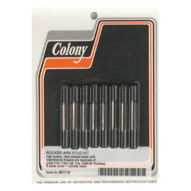 Colony Panhead Rocker Arm Stud Set – 1948–1965 Panhead
