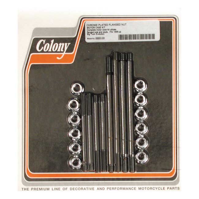 Colony Crankcase Bolt Kit – 1996–1999 Evo Big Twin