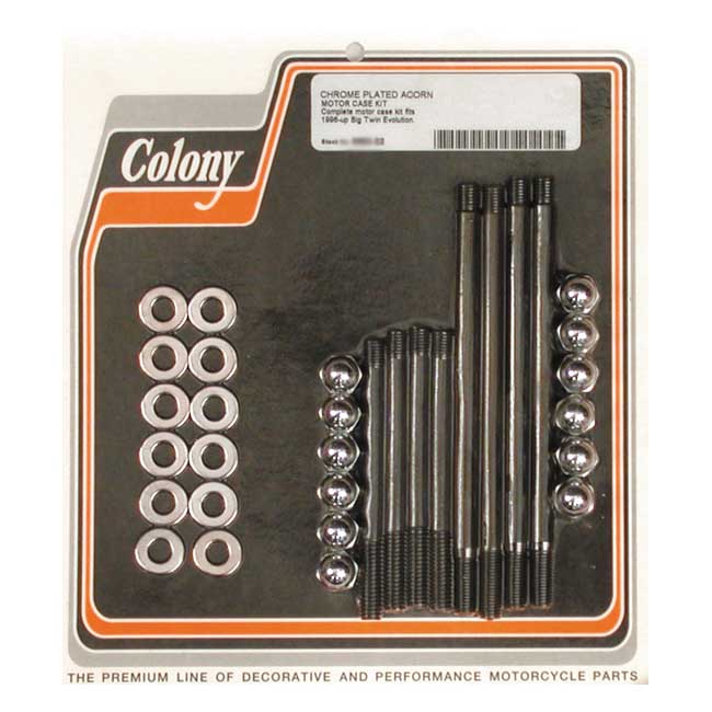 Colony Crankcase Bolt Kit – 1996–1999 Evo Big Twin