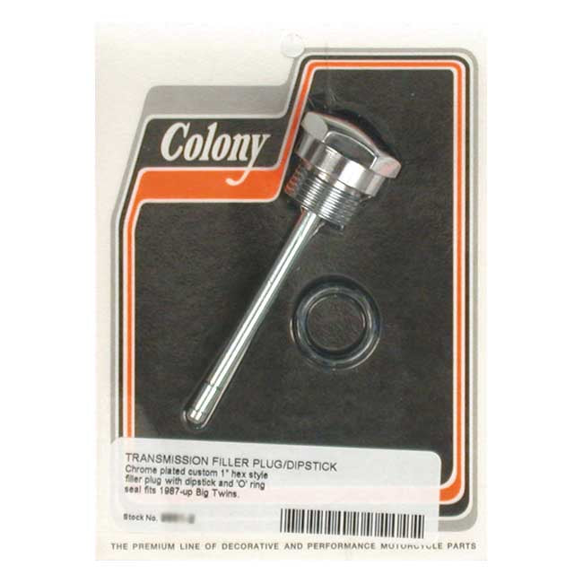Colony Transmission Fill Plug. Domed Hex Style – 1987–2006 5-Speed Big Twin