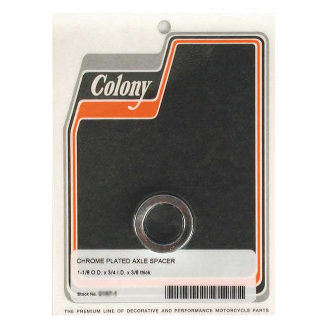 Colony Univ. Axle Spacer 3/8" Long – Universal