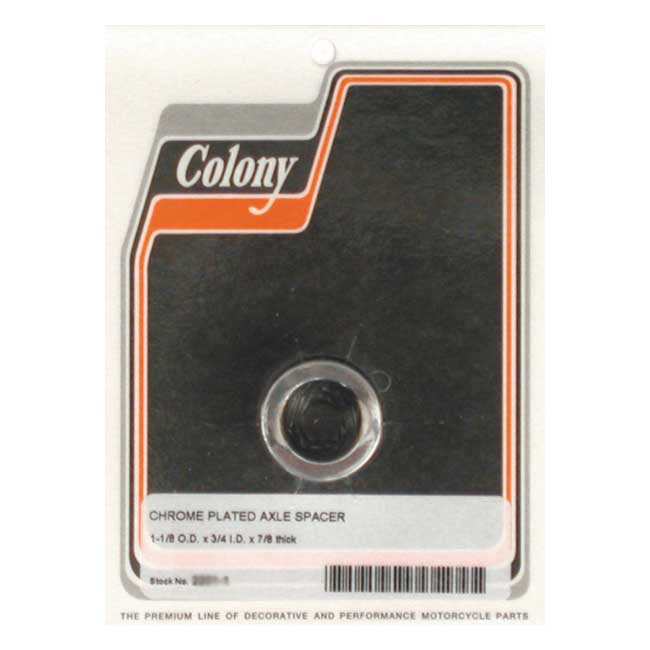 Colony Univ. Axle Spacers 7/8" Long – Universal