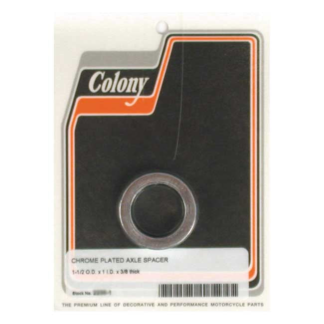 Colony Univ. Axle Spacers 3/8" Long – Universal