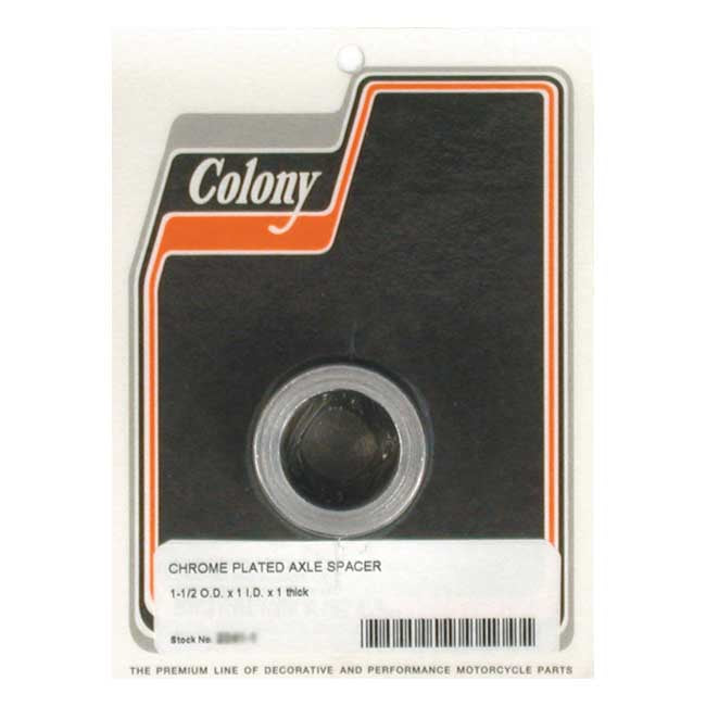 Colony Univ. Axle Spacers. 1" Long – Universal