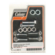 Colony Rear Fender Mount Kit. Chrome – 1952–1956 K; KH; 1957–1958 XL Sportster