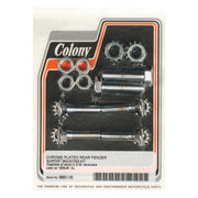 Colony Rear Fender Mount Kit. Chrome – 1959–1981 XL Sportster