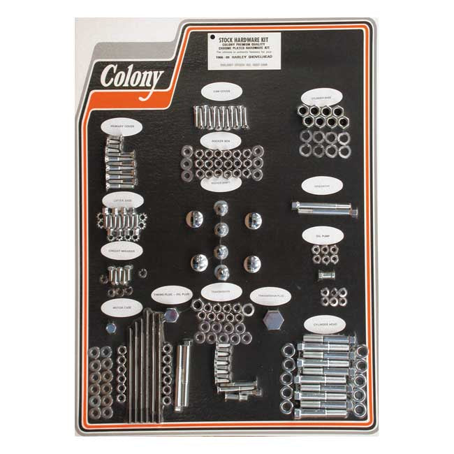 Colony Motor Screw Set – 1966–1969 SHOVEL