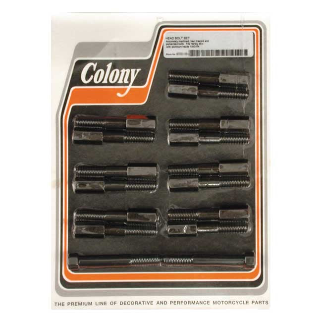 Colony Head Bolt Kit – 1939–1973 45" SV WITH ALU HEADS