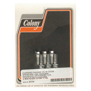 Colony Oversized Panhead Rocker Cover Screw Set – 1948–1965 Panhead