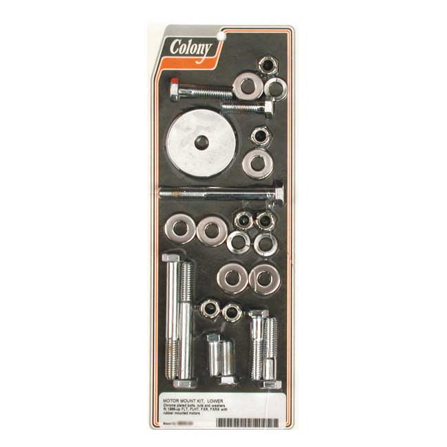 Colony Lower Motor Mount Kit – 1988–2006 FLT/Touring; 1988–1994 FXR