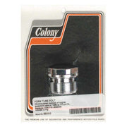 Colony 39mm Fork Tube Plug. Flat Top. Chrome – 1987–1994 FXR; 1991–2005 Dyna; 1988–2015…