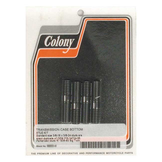 Colony Transmission to Mount Plate Studs – 1936–1983 4-Speed Big Twin