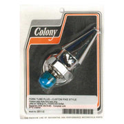 Colony Spike Fork Tube Cap Bolt Kit. Chrome – L1977–1984 FL; 1980–1986 FXWG; 1980–1983…