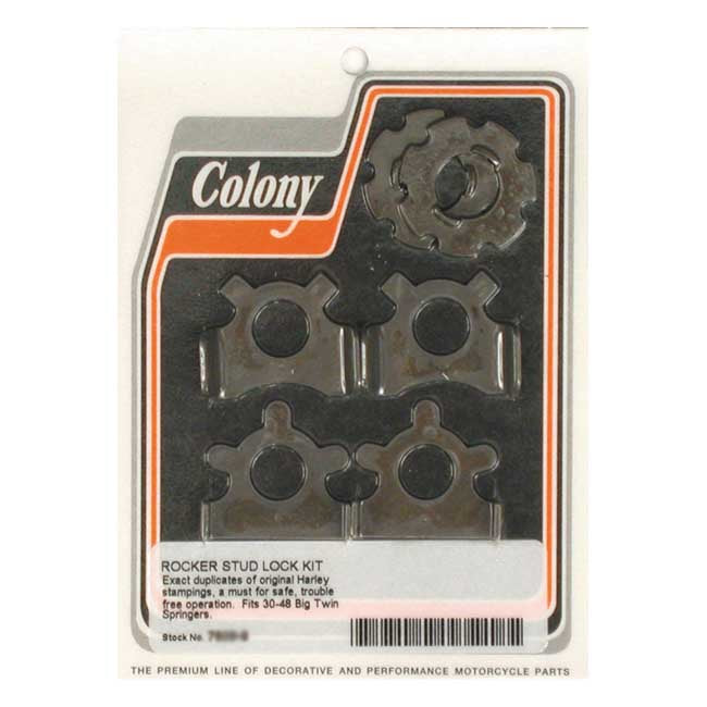 Colony Rocker Stud Lockwashers – 1930–1948 74" Big Twin