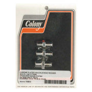 Colony Knuckle Rocker Box Oil Feed Fitting. Chrome – 1942–1947 Knucklehead