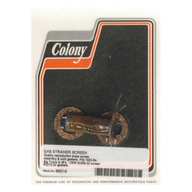 Colony Gas Strainer Screen – 1936–1965 H-D