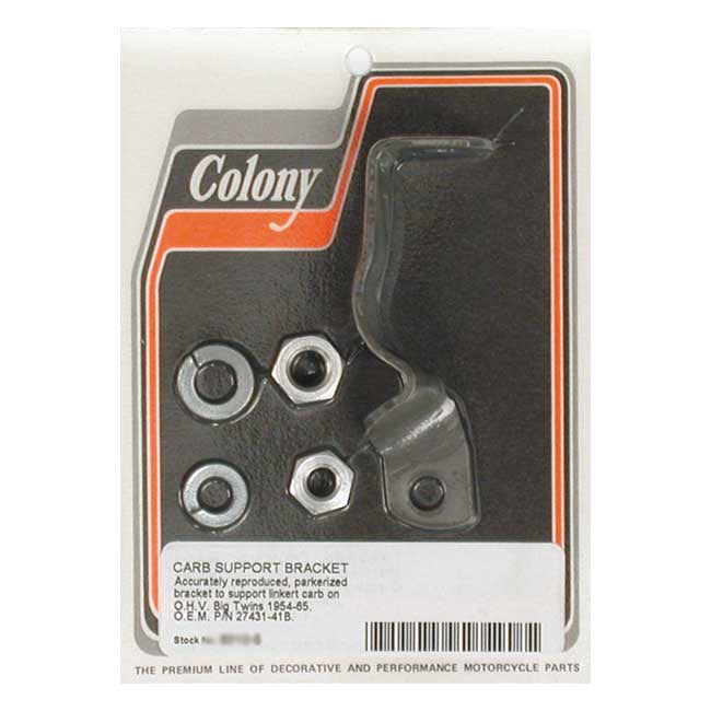 Colony Linkert Support Bracket – 1954–1965 Big Twin