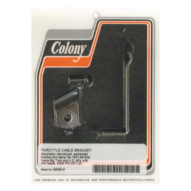 Colony Throttle Clamp – 1937–1948 Flathead Big Twin